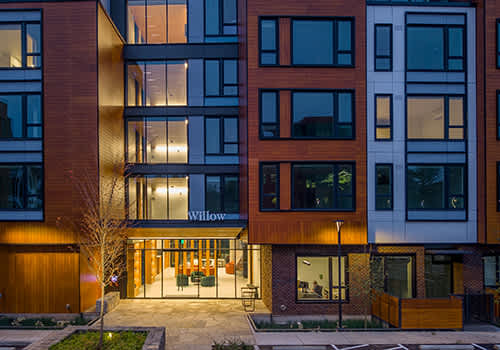 Willow Apartments property